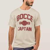 Bocce Kapitän T-Shirt (Vorderseite)