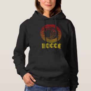 Bocce Lawn Bowling Game Ball Player Boccia Boule Hoodie