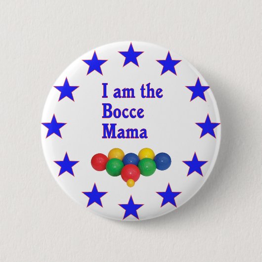 Bocce Mutter Button (Vorderseite)