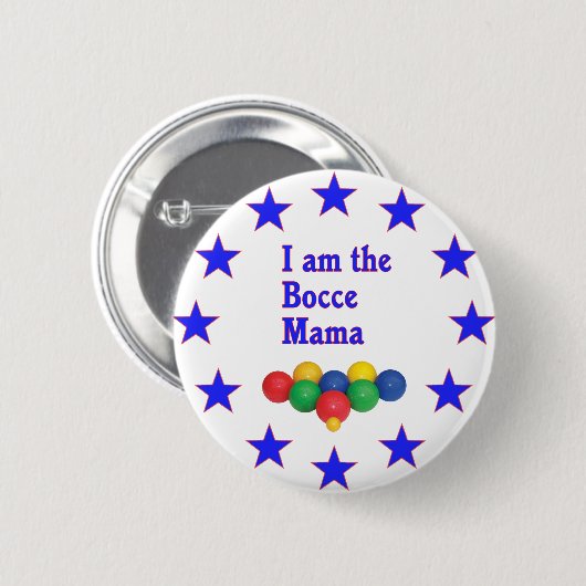 Bocce Mutter Button (Vorne & Hinten)