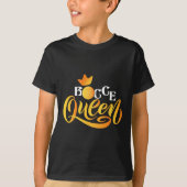 Bocce Queen - Lawn Bowling Game Boule Byll Game En T-Shirt (Vorderseite)