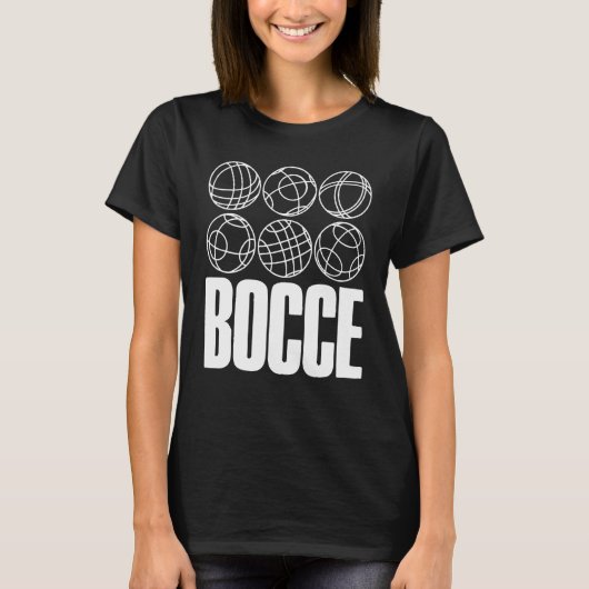 Bocce Saying Bocce Ball With Jack Bocci Game Bocce T-Shirt (Vorderseite)