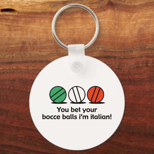 Bocce Schlüsselanhänger (Vorderseite)