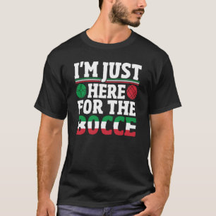 Bocce Sport Bocce Coach Italienischer Bowling Spor T-Shirt