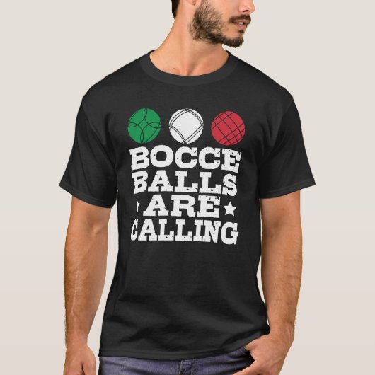 Bocce Sport Bocce Player Bowling Bocce B T-Shirt (Vorderseite)