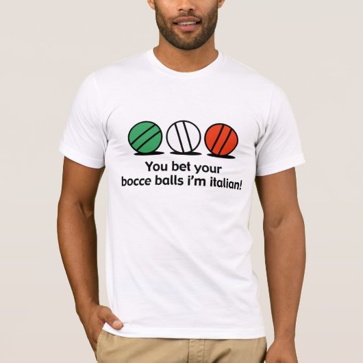 Bocce T-Shirt (Vorderseite)