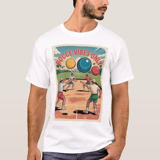 Bocce T-Shirts & Hemden für Männer Beliebte Bocce  (Vorderseite)