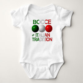 Bocce und italienische Tradition Baby Strampler