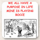 BOCCE UNTERSETZER (Vorderseite)