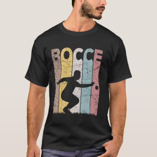 Bocce Vintage Bocce Spieler Retro Pétanque Liebhab T-Shirt