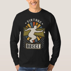 Bocce Vintage Classic Retro Sportliebe T-Shirt
