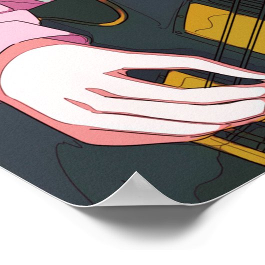 Bocchi Poster (Ecke)