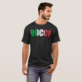 Bocci Game Bocce Sport Fan Italienischer Bowling B T-Shirt (Vorne ganz)