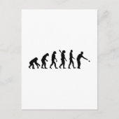 Boccia-Boule-Evolution Postkarte (Vorderseite)