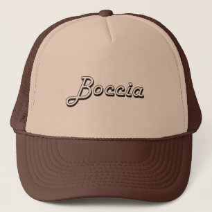 Boccia klassischer Retro Entwurf Truckerkappe