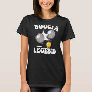 Boccia Player Boccia Legende Balls Boccia T-Shirt
