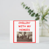 Boccia Postkarte (Stehend Vorderseite)