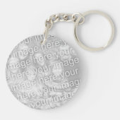 Bocciaspielball Foto Schlüsselanhänger für Boccifa (Rückseite)