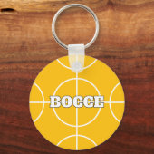 Boccie-Ball-Schlüsselanhänger mit Sonderfarbe Schlüsselanhänger (Vorderseite)