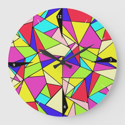 BoChic Große Wanduhr (Vorderseite)