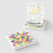 BoChic Steinuntersetzer (Seitenansicht)