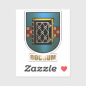 Bochum Aufkleber (Blatt)