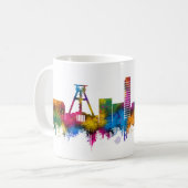 Bochum Deutschland Skyline Kaffeetasse (Vorderseite Links)