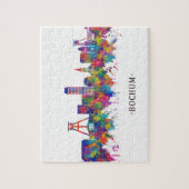 Bochum Germany Skyline Puzzle (Vertikal)