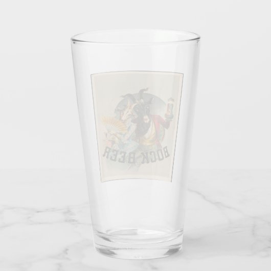 Bock Beer Glas (Rückseite)