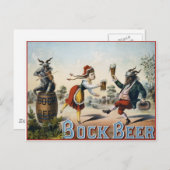Bock Beer Postkarte (Vorne/Hinten)