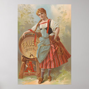 Bock-Bier-Plakat 1 Poster