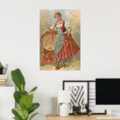 Bock-Bier-Plakat 1 Poster (Heimbüro)
