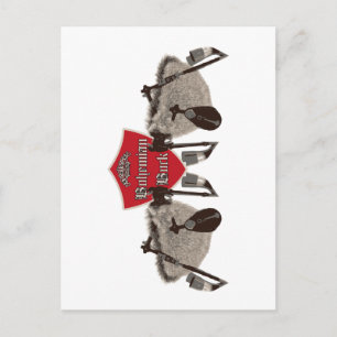 Bock bohemian - Bagpipe aus Tschechien Postkarte