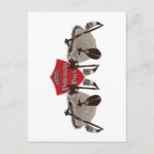 Bock bohemian - Bagpipe aus Tschechien Postkarte (Vorderseite)