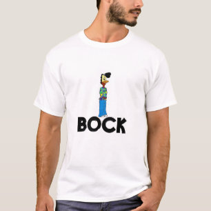 Bock-Huhn-schlichtes T-Shirt