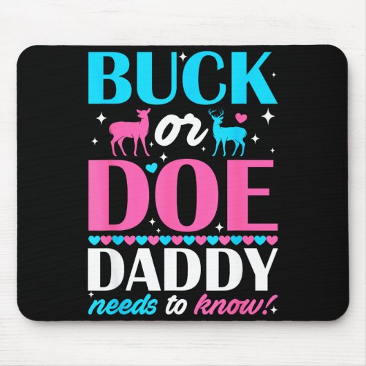 Bock oder Hirsch-Daddy muss wissen Hüter des Gesch Mousepad (Vorne)