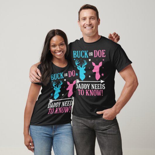 Bock oder Ricke? Daddy muss es wissen T-Shirt (Unisex)