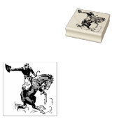 Bockender Bronco-Stempel Gummistempel (Stempel)