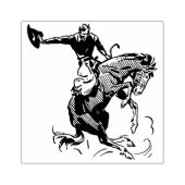 Bockender Bronco-Stempel Gummistempel (Prägung)