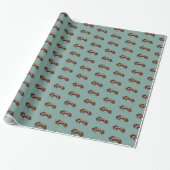 Bockendes Paint Horse Geschenkpapier (Ungerollt)