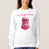 Bocksack Rosa Angriff Brustkrebs Bewusstsein Sweatshirt (Vorderseite)