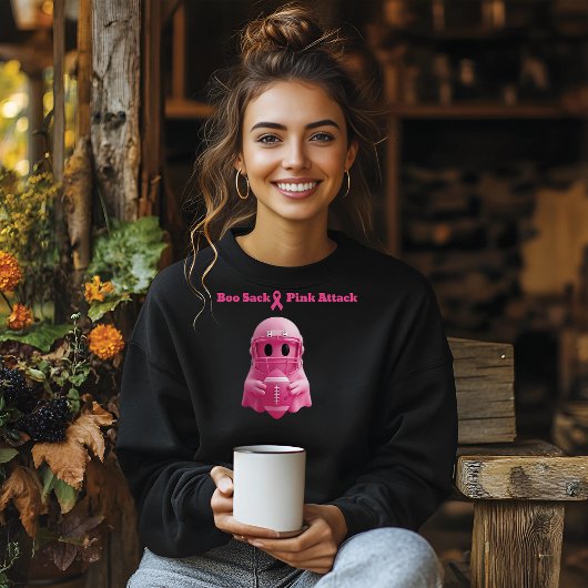 Bocksack Rosa Angriff Brustkrebs Bewusstsein Sweatshirt