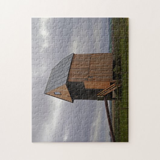 Bockwindmühle Mittelpöllnitz Puzzle (Vertikal)