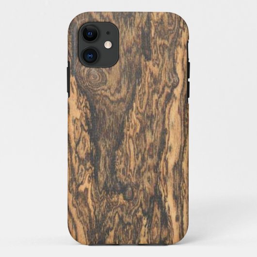 Bocote (Holz) fertig Case-Mate iPhone Hülle (Rückseite)