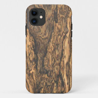 Bocote (Holz) Finish iPhone 5 Fall iPhone 11 Hülle