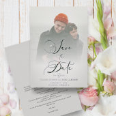 Boda de efectos de efecto de vello de la transpare folieneinladung