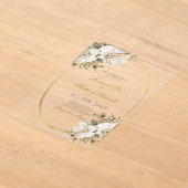 boda de oro rustica acrilico acryleinladungen (Ablage )
