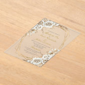 Boda de oro wedding acrylic invitation acryleinladungen (Ablage )