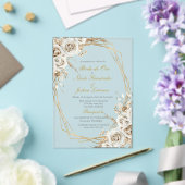 Boda de oro wedding acrylic invitation acryleinladungen (In Situ (Hochzeit))