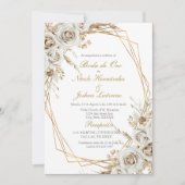 Boda de oro wedding invitation einladung (Vorderseite)